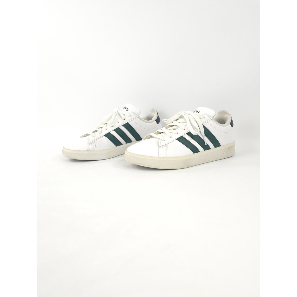 Adidas Grand Court 2.0 (JR2224) Cloudform Shoes White Green Mens Size 8
